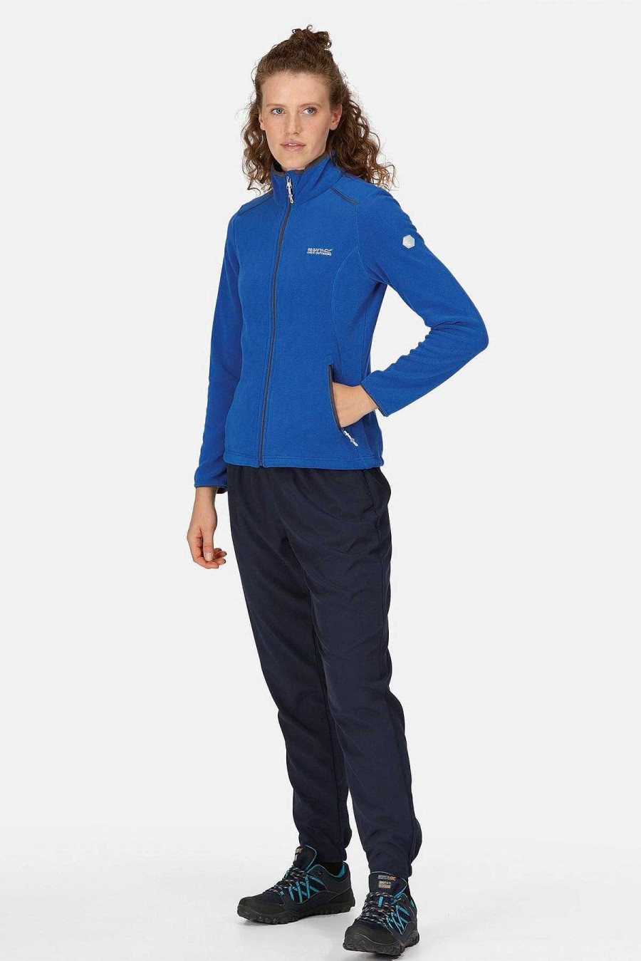 Hoodies & Sweatshirts | Regatta Women'S Floreo Iv Full Zip Fleece In Olympian Blue