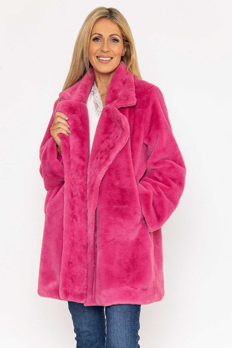 Coats & Jackets | J'aime la Vie Michelle Jacket In Pink