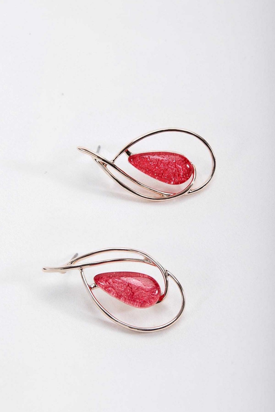 Earrings | Soul Jewellery Pink Marble Earrings