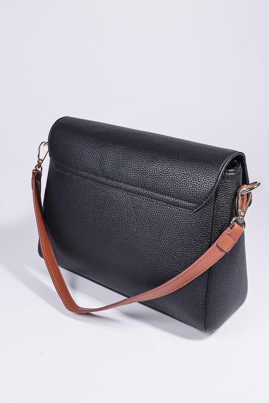 Accessories | SOUL Accessories Contrast Texture Crossbody In Black