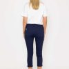 Jeans & Trousers | West Quay Crop Stretch Jeans In Navy