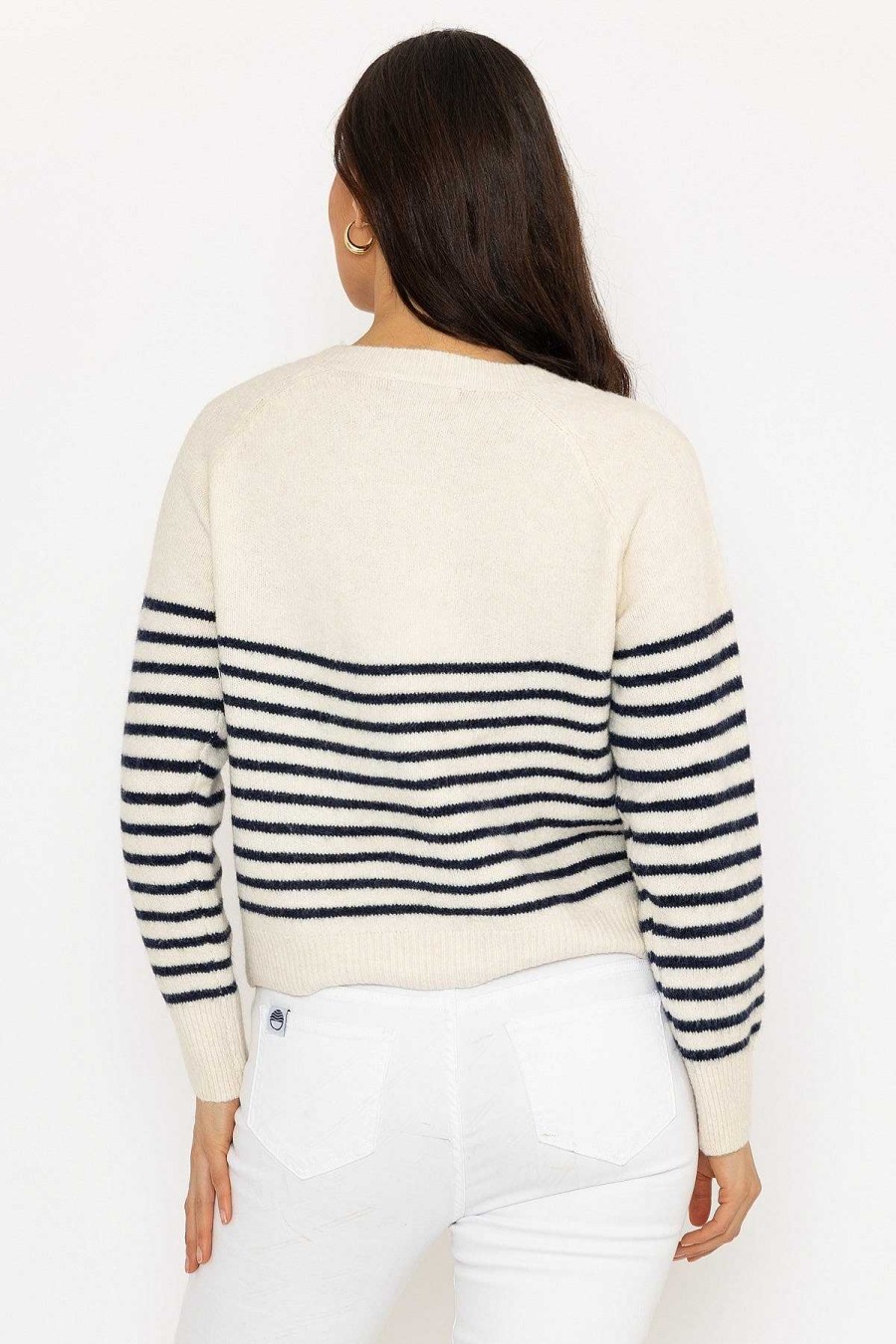 Jumpers & Cardigans | J'aime la Vie Breton Navy Stripe Knit Jumper