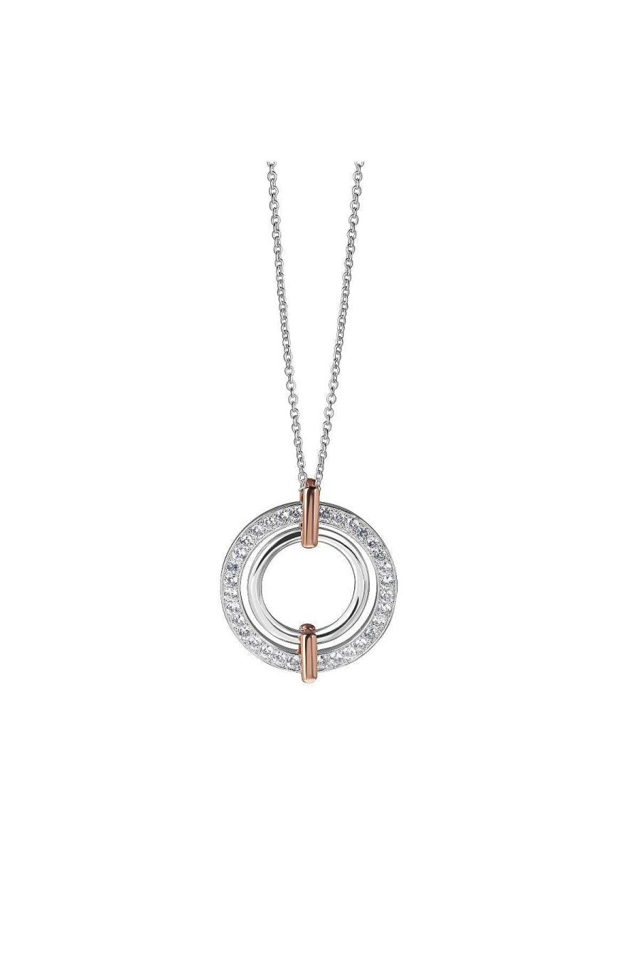 Boxed Gifts | Newbridge Silverware Jewellery Tiamo Circular Pendant