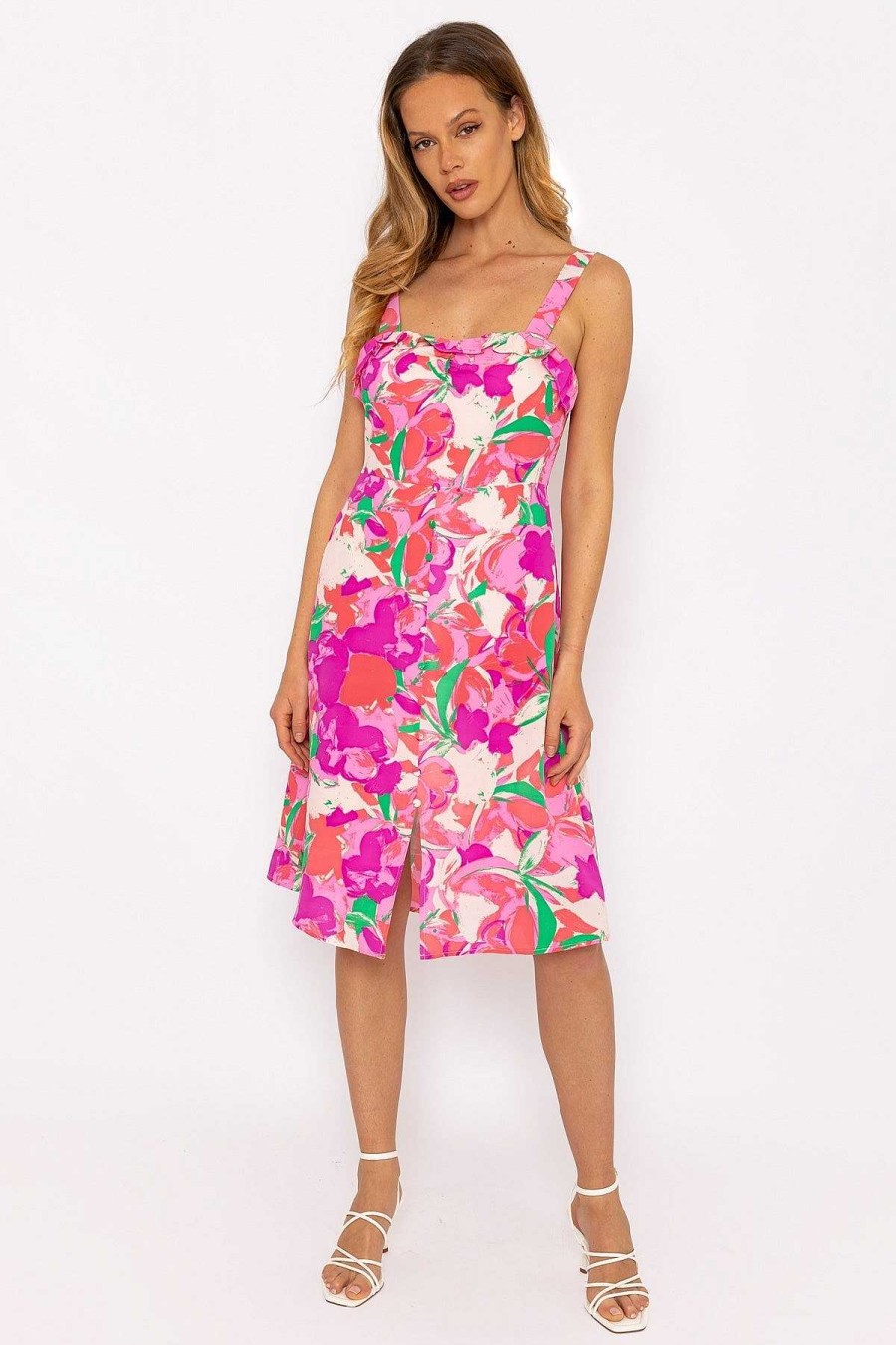 Sale Dresses | Rowen Avenue Charlotte Multi Print Knee Length Dress