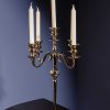 Homeware | Atticus & Stone Gold 5 Arm Candelabra