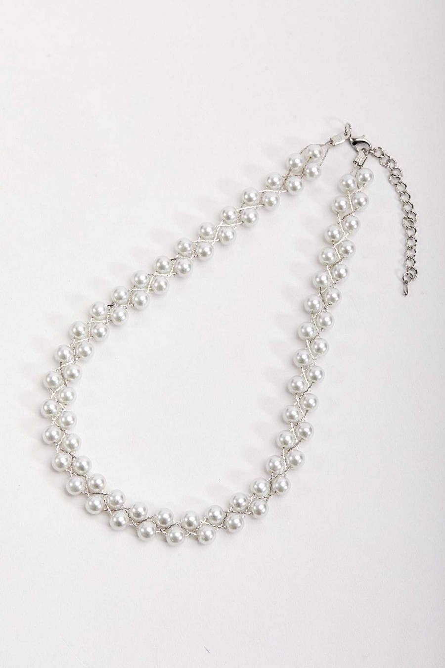 Boxed Gifts | Soul Jewellery Silver Intertwined Pearl Necklace