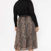 Skirts & Shorts | Vero Moda Curve Curve - Nala 7/8 Skirt In Animal Print