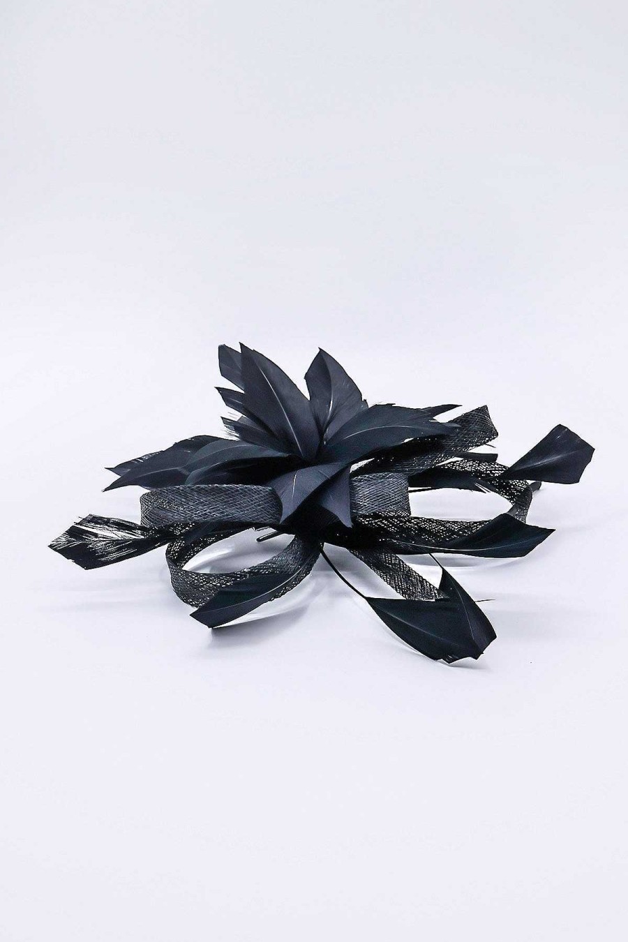 Fascinators | SOUL Accessories Flower Fascinator In Black