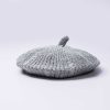 Hats | SOUL Accessories Knitted Beret In Grey