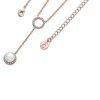 Boxed Gifts | Tipperary Crystal Jewellery Circle Drop Pearl Pendant Necklace