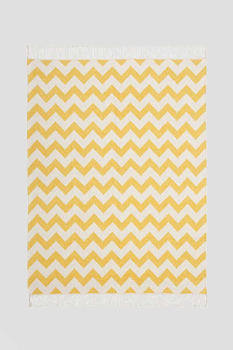 Homeware | Scatter Box Ziggy Throw 127X178Cm In Ochre And Grey