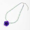 Necklaces | Soul Jewellery Purple Flower Necklace