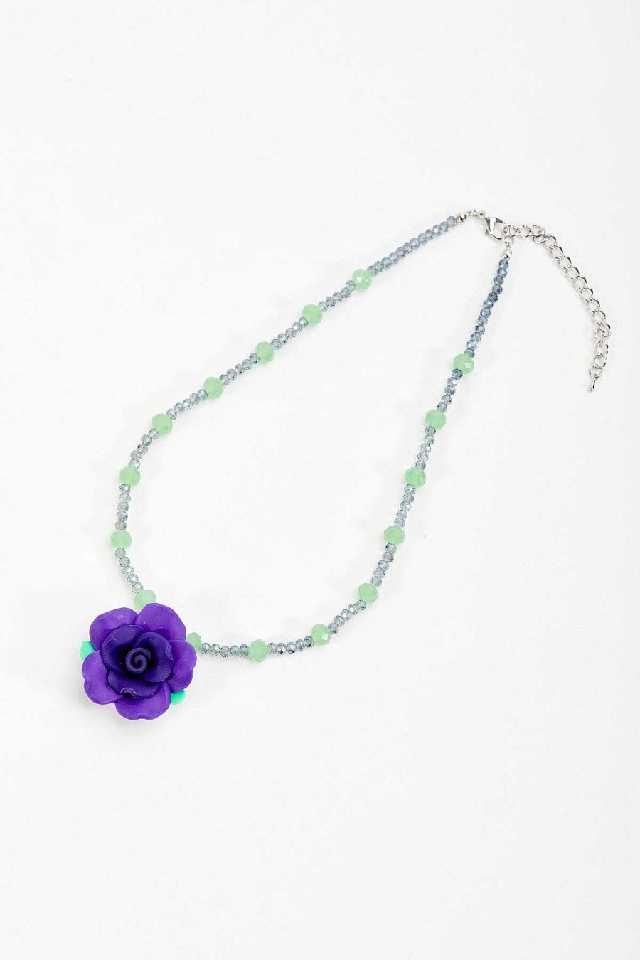 Necklaces | Soul Jewellery Purple Flower Necklace