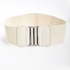 Belts | SOUL Accessories Elasticated Cream Belt