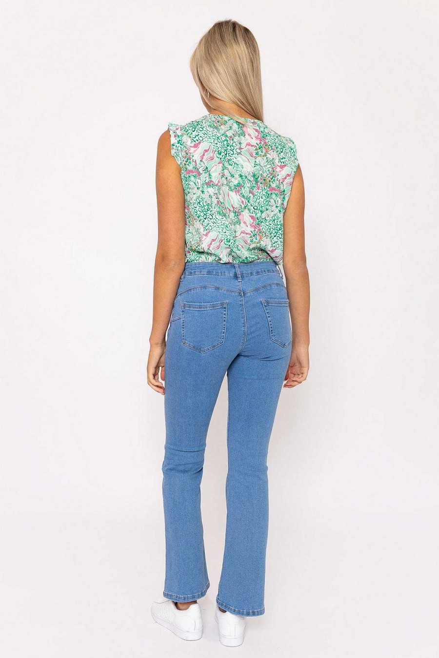 Jeans & Trousers | Denim Club Flare Denim Jeans In Blue