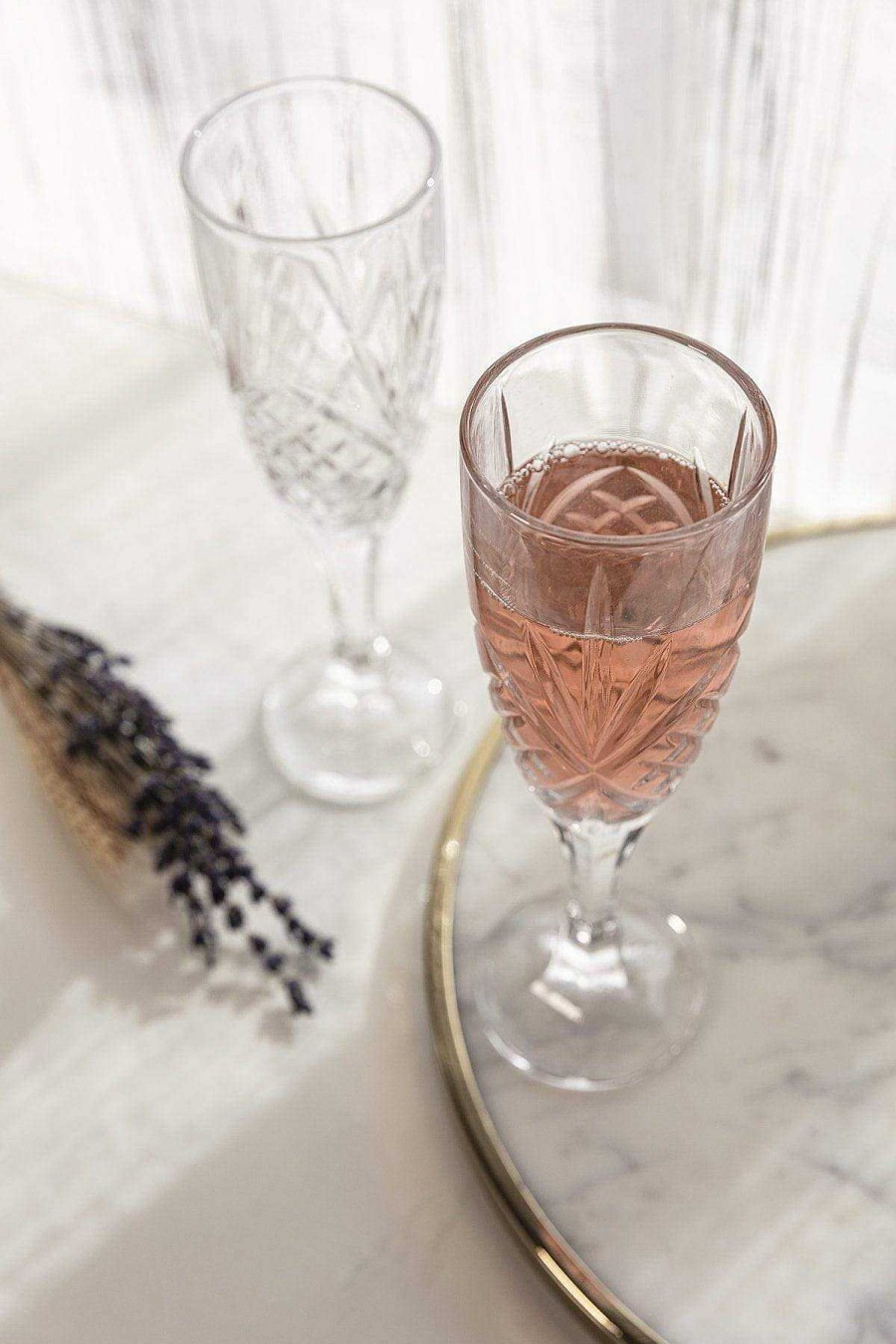 Homeware | Killarney Crystal Crystal Champagne Glass Set