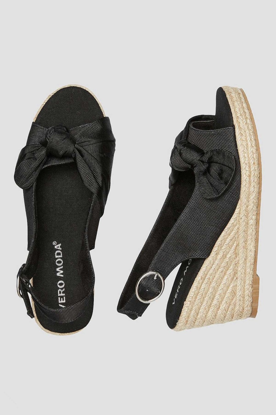 Footwear | Vero Moda Felia Wedge Espadrille In Black