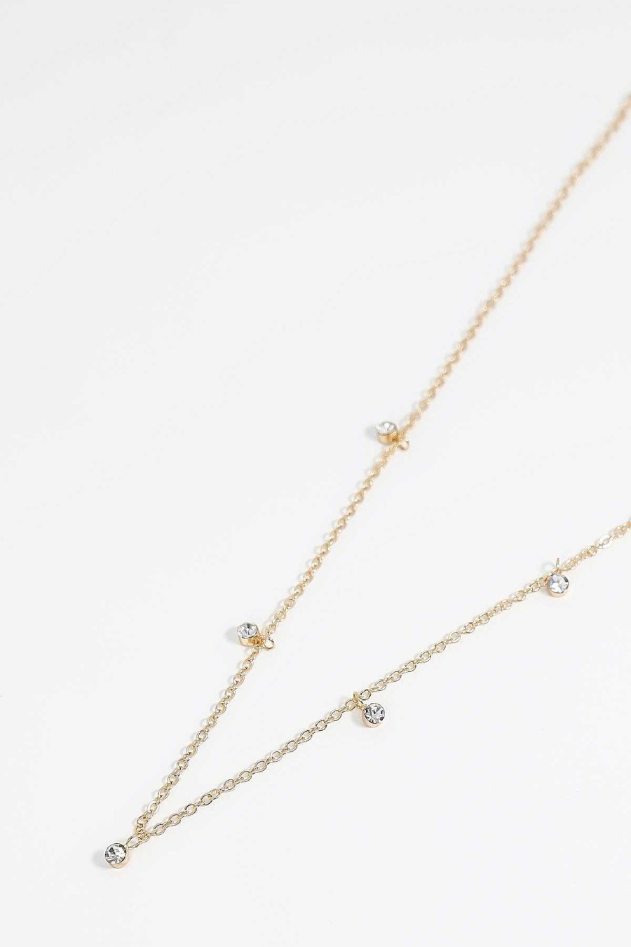 Necklaces | Soul Jewellery Multi Stone Necklace In Gold