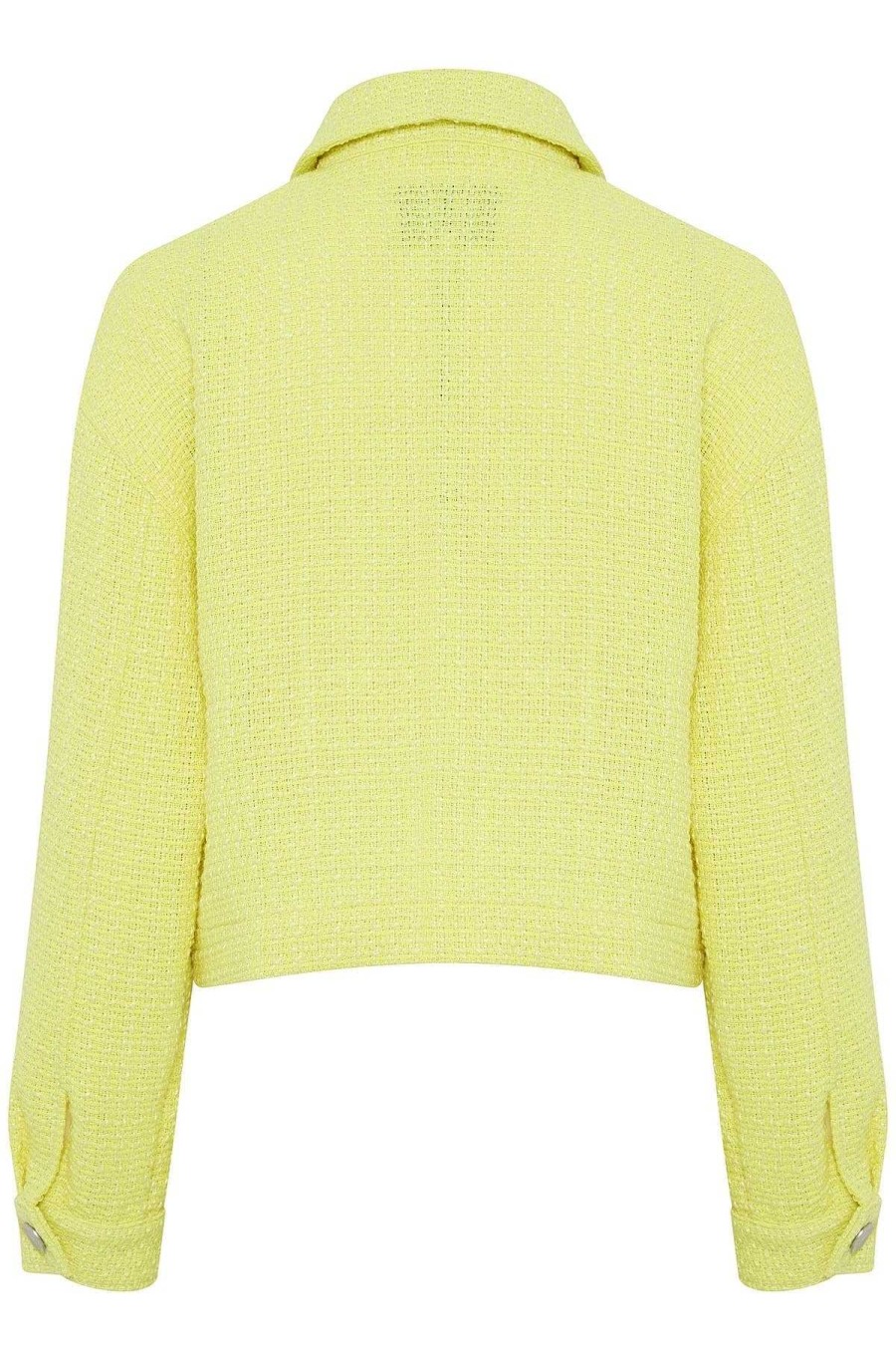 Coats & Jackets | B.Young Bydadena Yellow Tweed Jacket