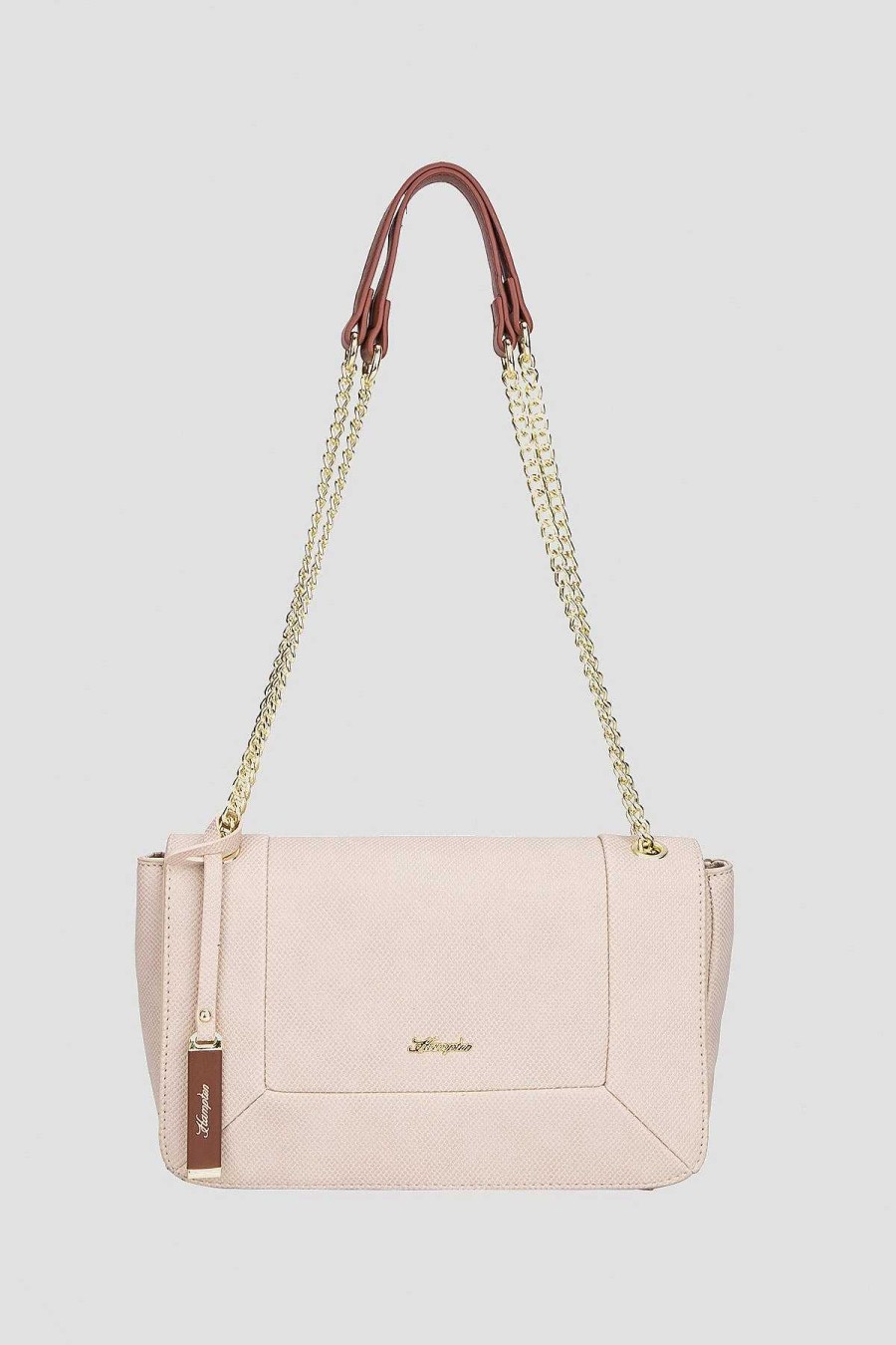 Accessories | Hampton Shoulder Bag With Chain Strap In Cream