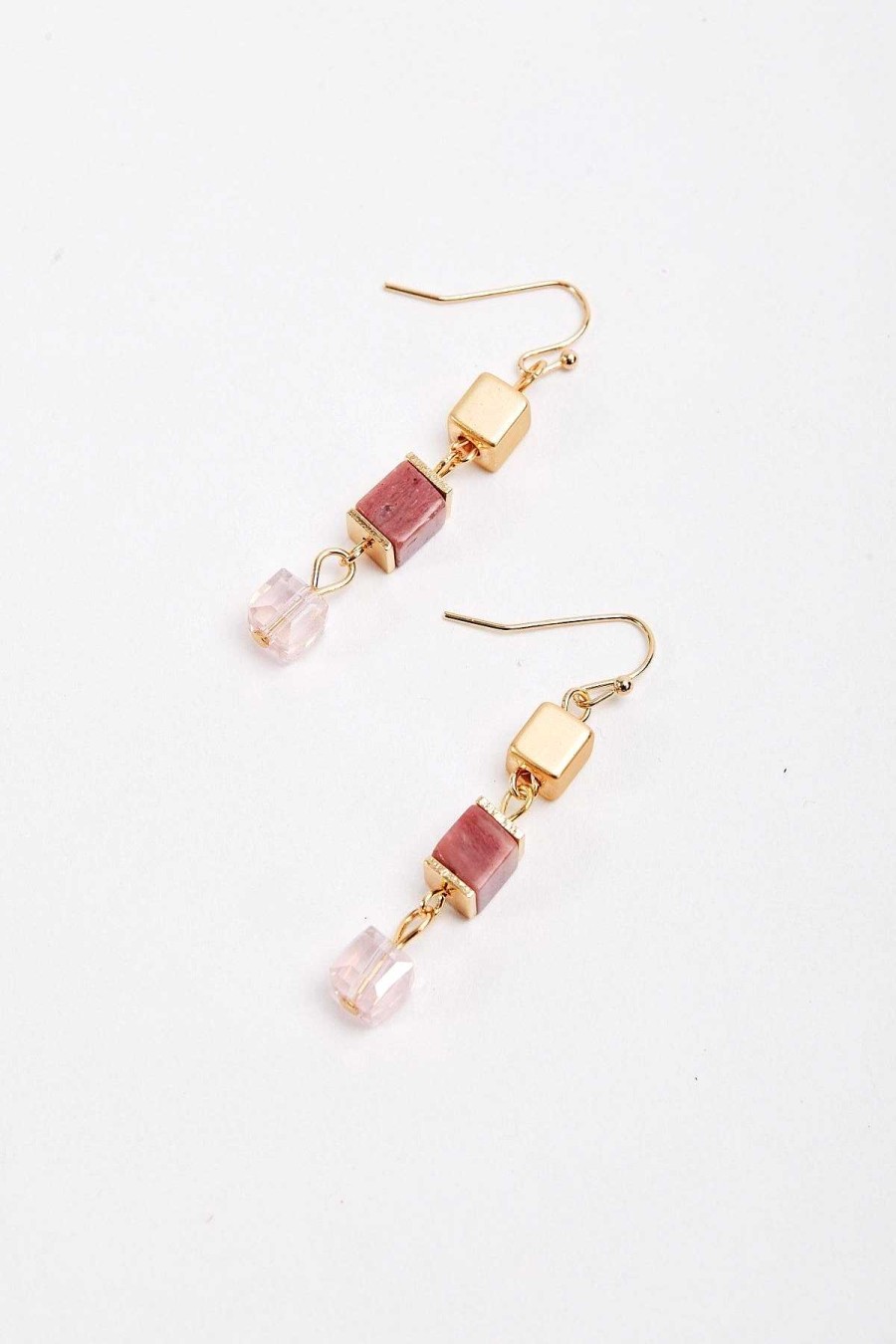 Earrings | Soul Jewellery Cube Beaded Earrings