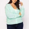 Jumpers & Cardigans | Vero Moda Curve Curve - Tulex Cardigan In Mint