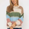 Jumpers & Cardigans | Pala D'oro Stripe Knit In Multi Print