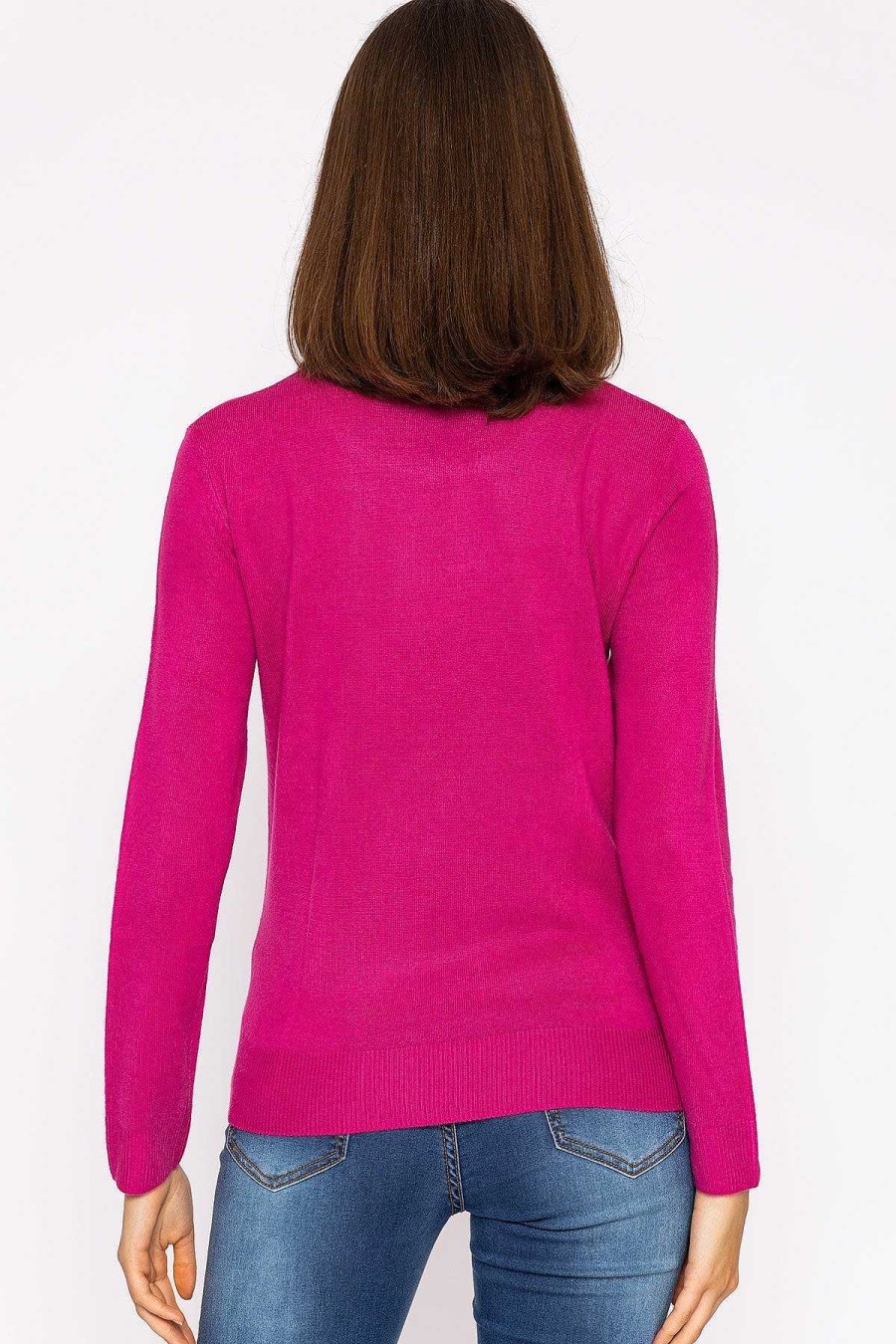 Jumpers & Cardigans | Rowen Avenue Crew Neck Cashmilon Knit In Pink