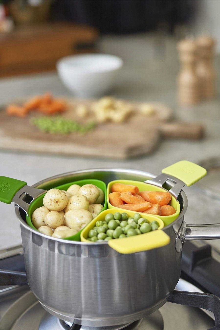 Homeware | Joseph Joseph Nest Steam In Green