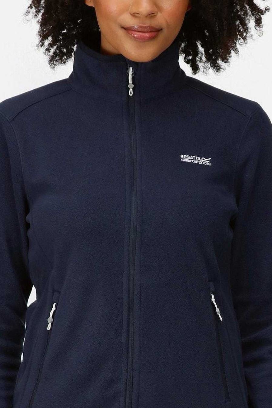 Hoodies & Sweatshirts | Regatta Women'S Floreo Iv Full Zip Fleece In Navy