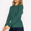 Hoodies & Sweatshirts | Rowen Avenue Marble Crew Neck In Green