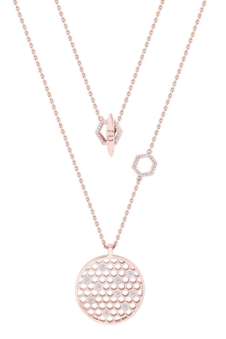 Necklaces | Tipperary Crystal Jewellery Bee And Circle Pendant Necklace