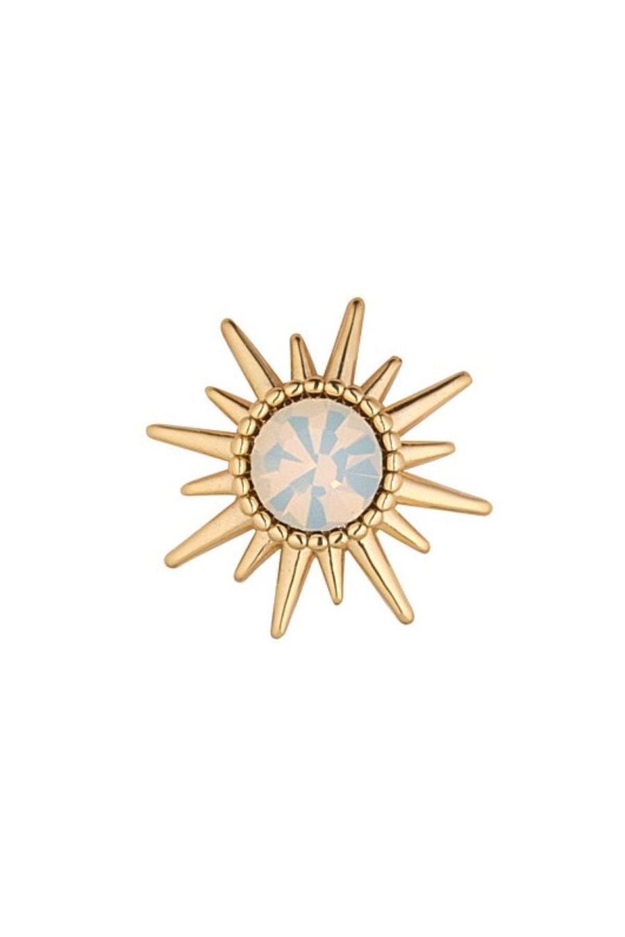 As Seen On Social | Knight & Day White Opal Crystal Sunshine Earrings