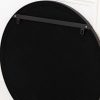 Homeware | Carraig Donn HOME Round Black Modern Mirror