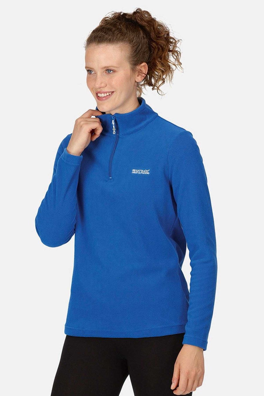 Hoodies & Sweatshirts | Regatta Women'S Sweethart Lightweight Half-Zip Fleece In Olympian Blue