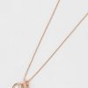 Jewellery | Cherish D Initial Necklace In Rose Gold