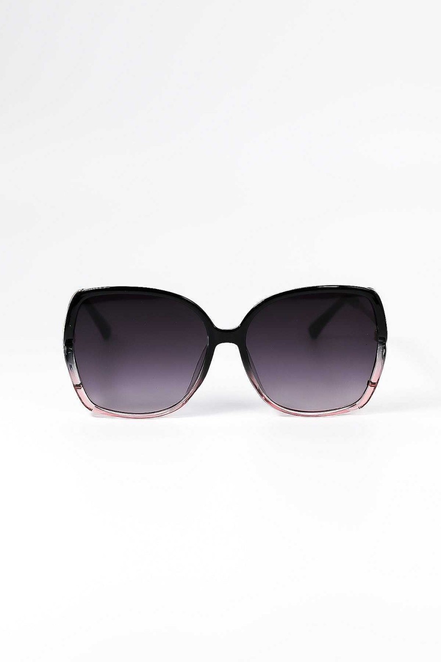 As Seen On Social | SOUL Accessories Large Square Sunglasses In Black