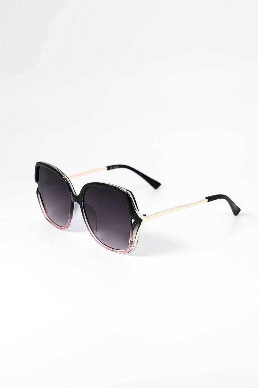 As Seen On Social | SOUL Accessories Large Square Sunglasses In Black