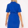 Sale Dresses | Kelly & Grace Weekend Cotton Shirt Dress In Cobalt