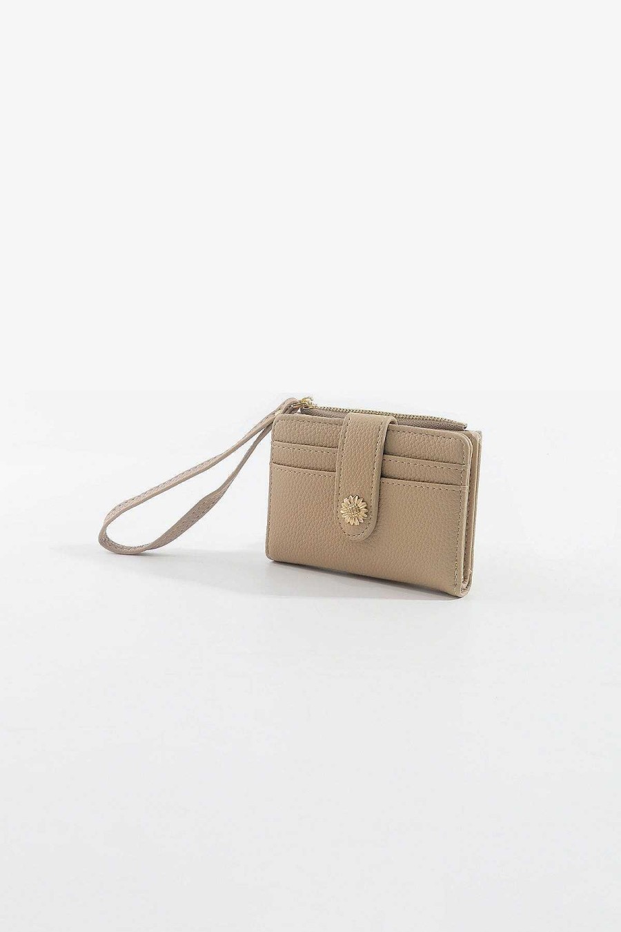 Accessories | SOUL Accessories Petite Flower Clasp Purse In Cream