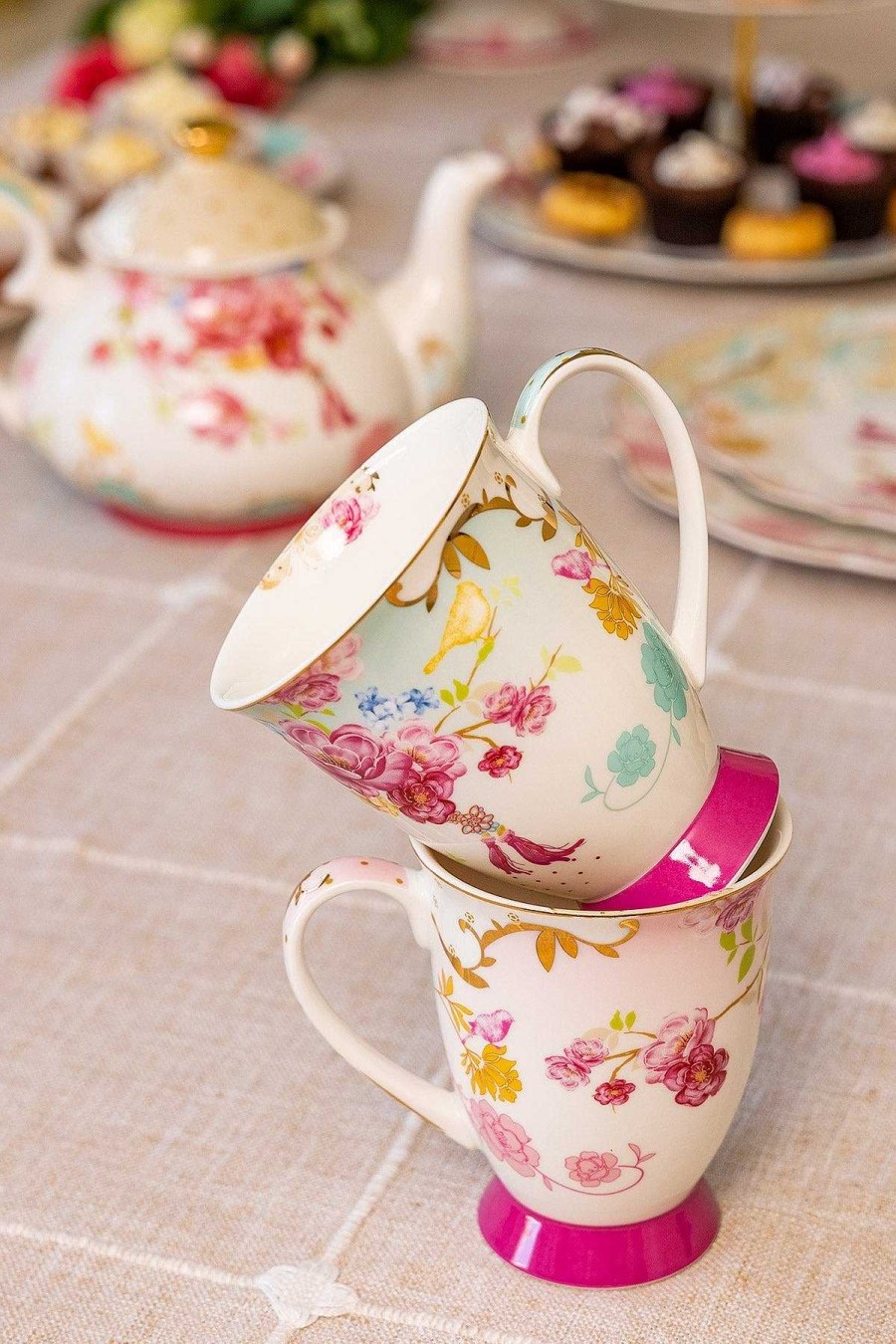 Homeware | Rosa Belle Rosa Belle Set Of 2 Mugs