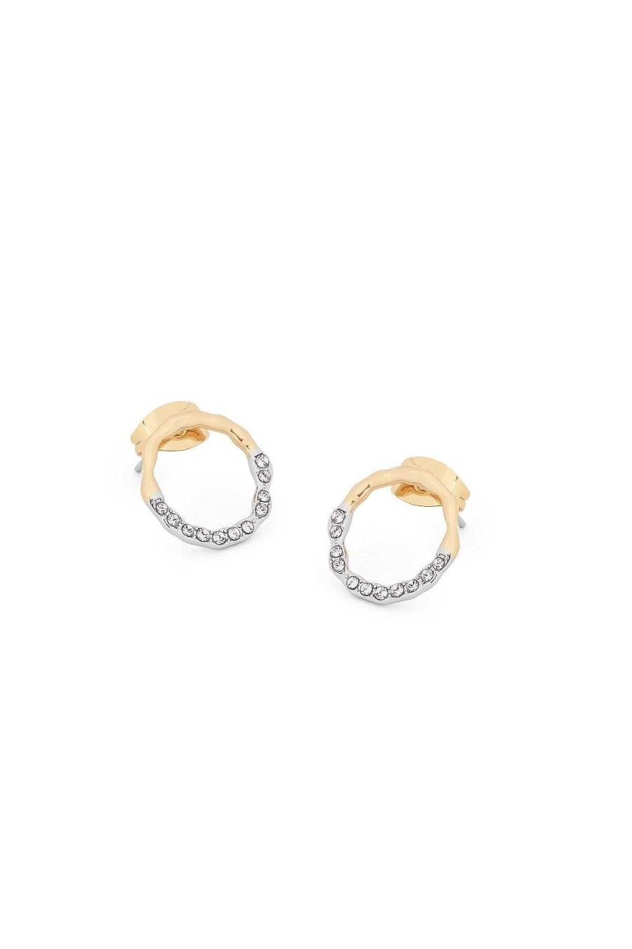 Boxed Gifts | Tipperary Crystal Jewellery Circle Pave Earrings