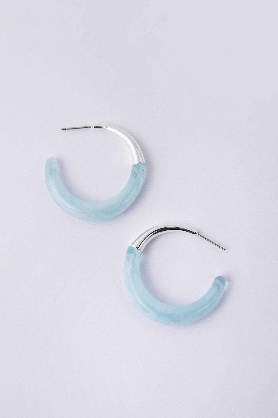 Jewellery | Knight & Day Minerva Turquoise Hoops