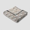 Homeware | Biederlack Cream Geometric Throw