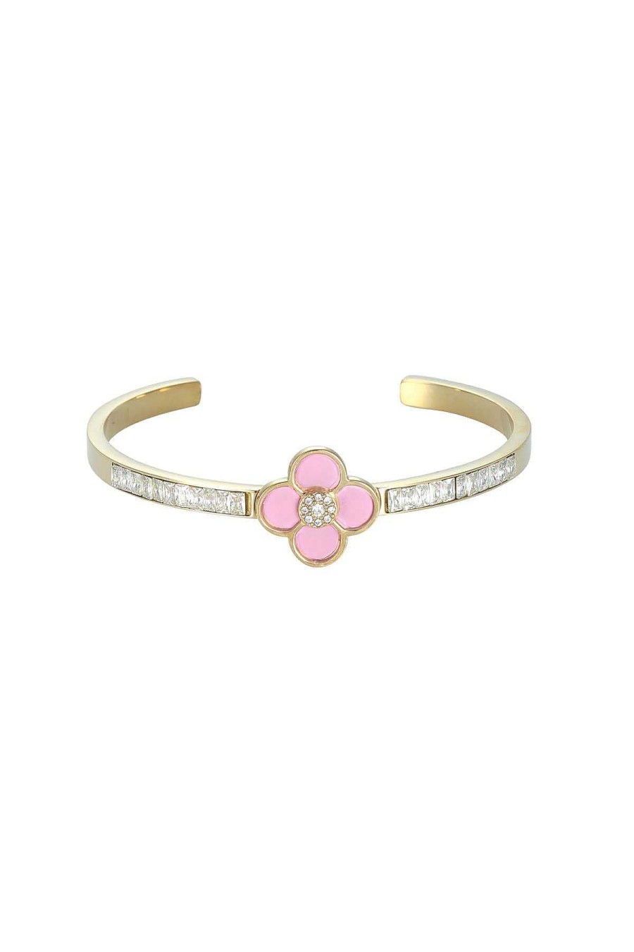 Boxed Gifts | Knight & Day Pink Floral Bangle