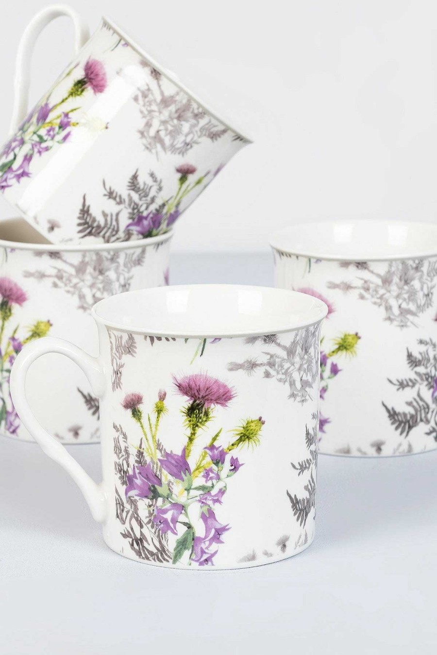 Homeware | Newgrange Living Thistle Bone China 7 Piece Tea Set