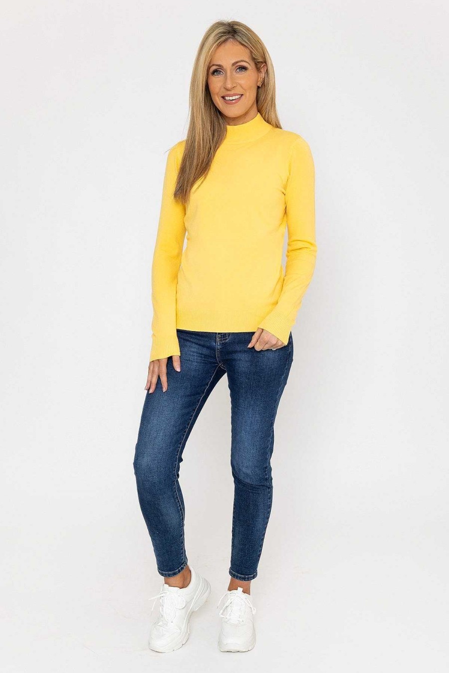 Jumpers & Cardigans | J'aime la Vie Turtleneck Knit In Yellow