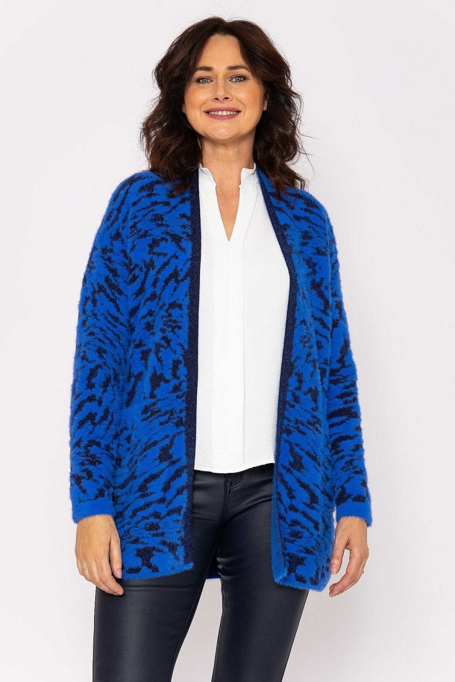 Jumpers & Cardigans | Voulez Vous Soft Touch Cardigan In Blue