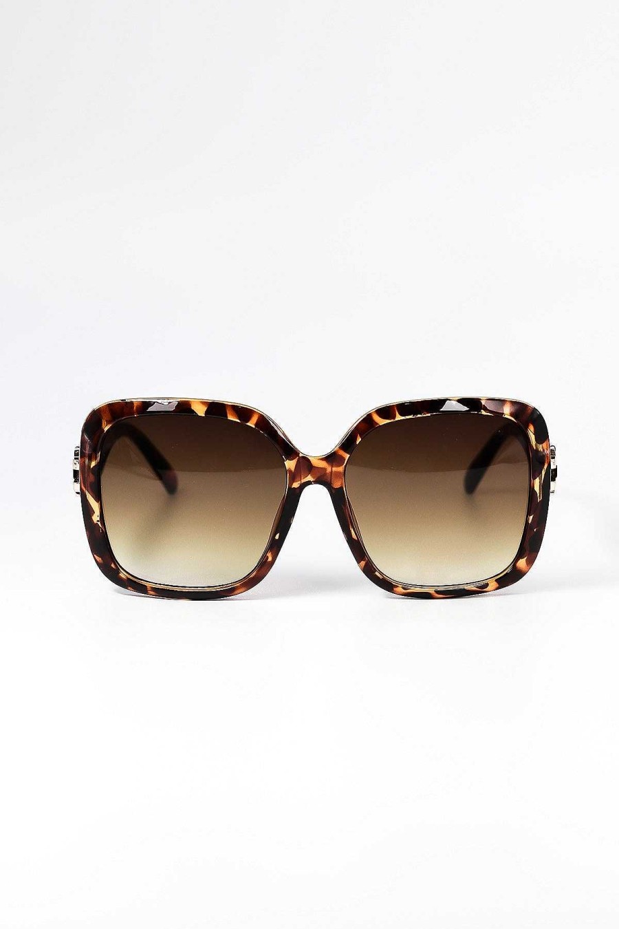 Sunglasses | SOUL Accessories Square Sunglasses In Brown