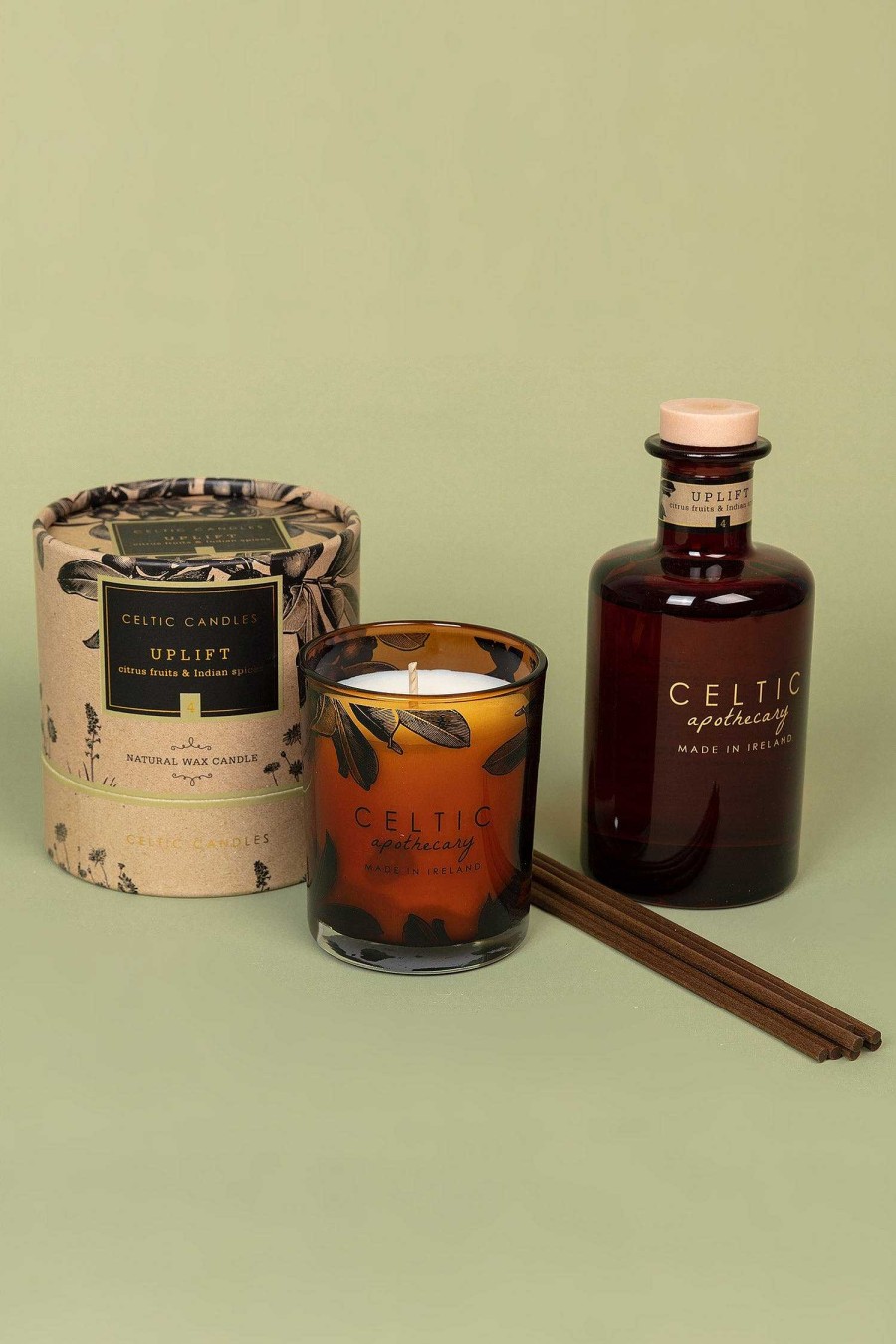 Homeware | Celtic Candles Organic Uplifting Diffuser Refill